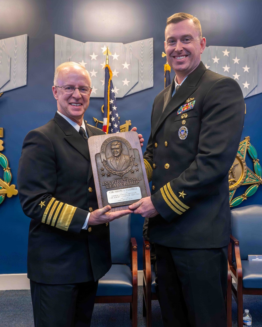 45th Annual Vice Admiral James Bond Stockdale Leadership Award