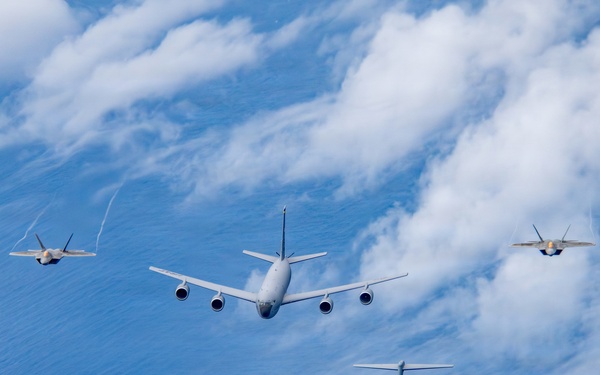 154th Operations Group Soars in Multi-Ship Formation