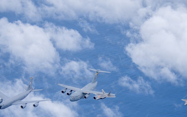 154th Operations Group Soars in Multi-Ship Formation