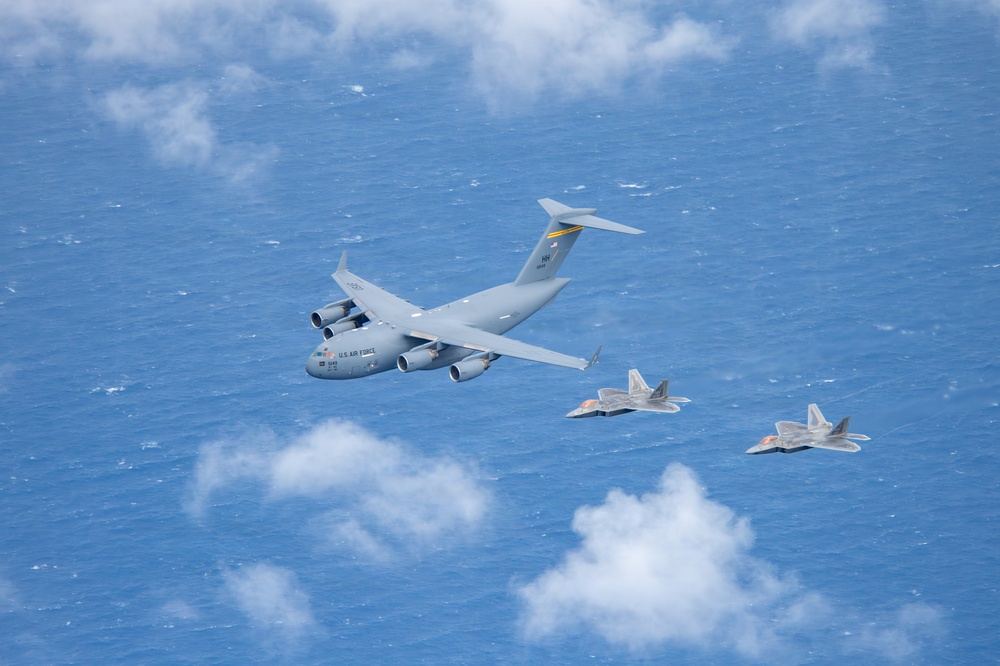 154th Operations Group Soars in Multi-Ship Formation