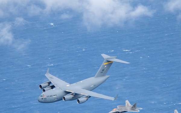154th Operations Group Soars in Multi-Ship Formation