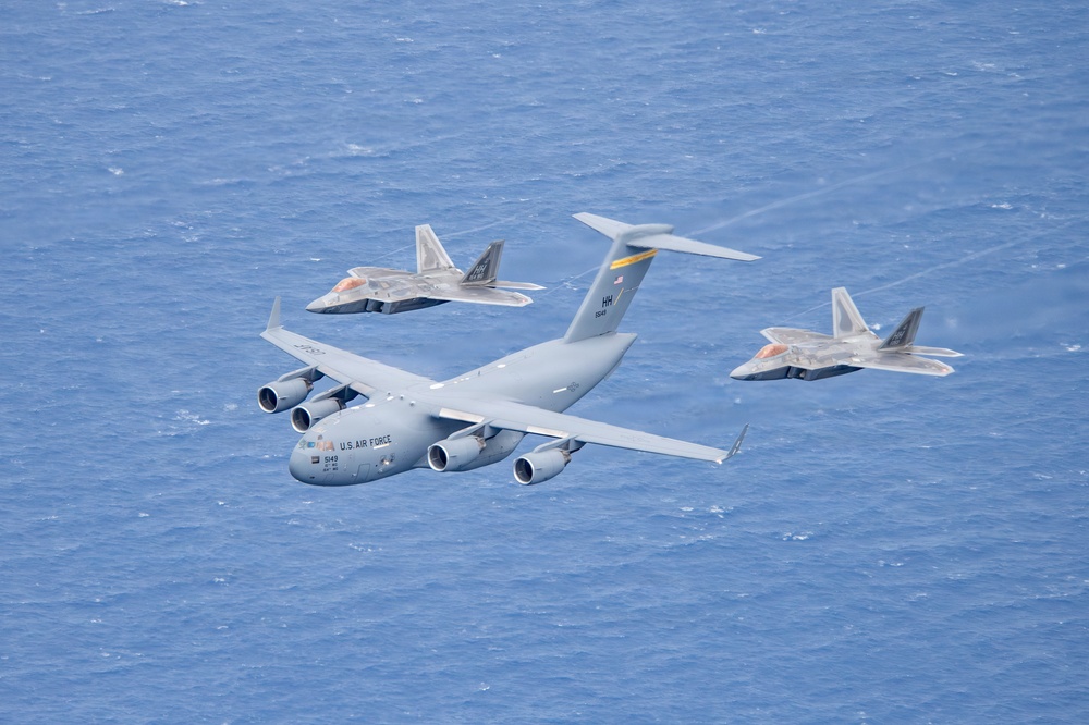 154th Operations Group Soars in Multi-Ship Formation
