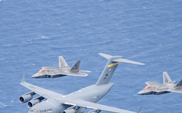 154th Operations Group Soars in Multi-Ship Formation