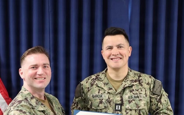 MU2 Will Sloan Receives Navy and Marine Corps Achievement Medal