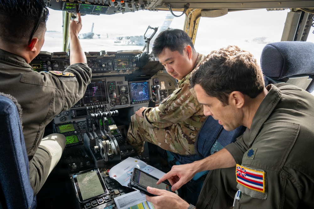 154th Operations Group Soars in Multi-Ship Formation