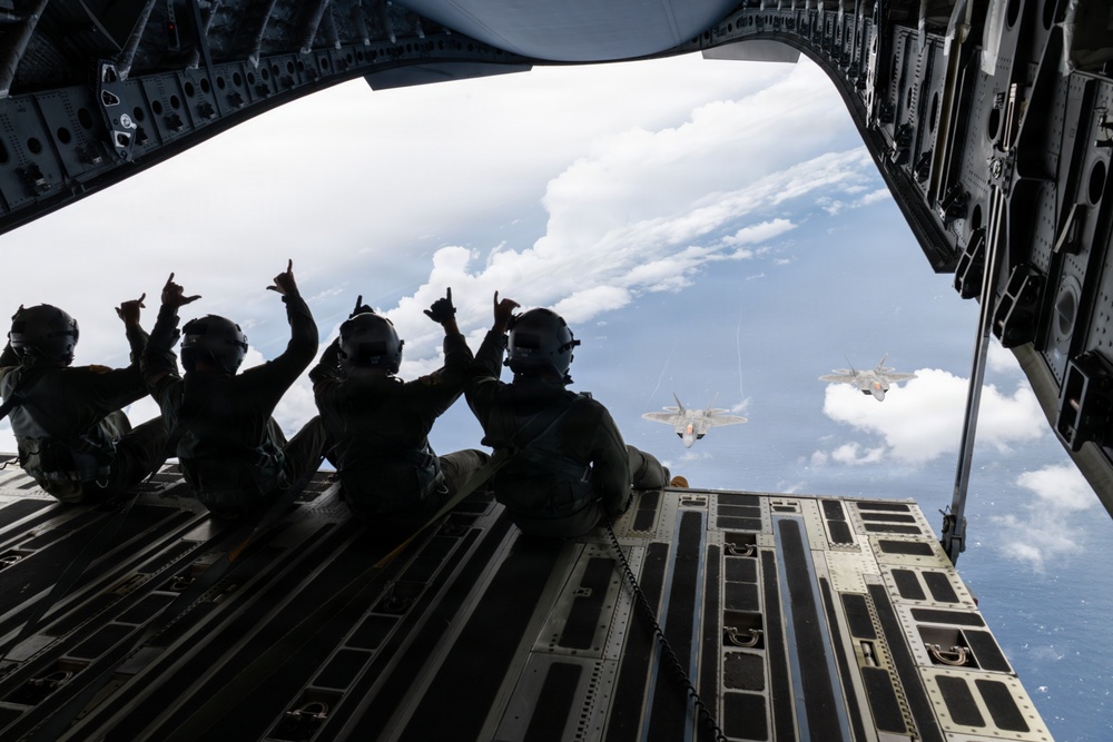 154th Operations Group Soars in Multi-Ship Formation