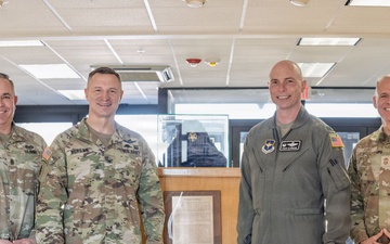 White Sands Missile Range command team first visit to Holloman Air Force Base
