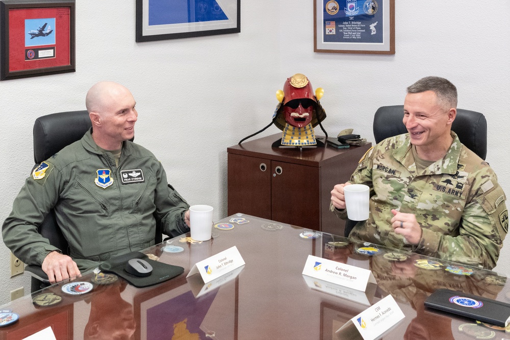 White Sands Missile Range command team first visit to Holloman Air Force Base