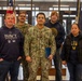 Engineman 1st Class Camacho receives Navy and Marine Corps Achievement Medal at end of SWESC tour