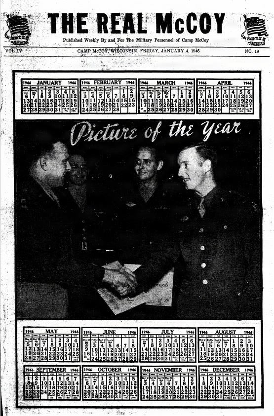 This Month in Fort McCoy History — January