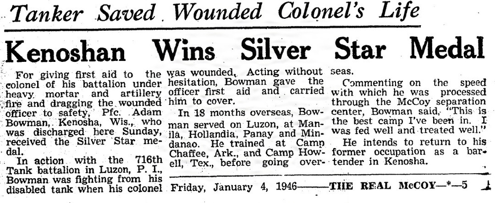 This Month in Fort McCoy History — January