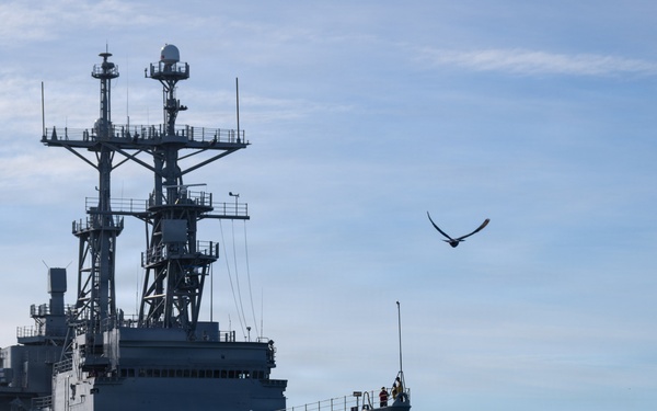 Self Defense Test Ship Gets Hull Paint Refresh Ahead of 50th Anniversary of Commissioning
