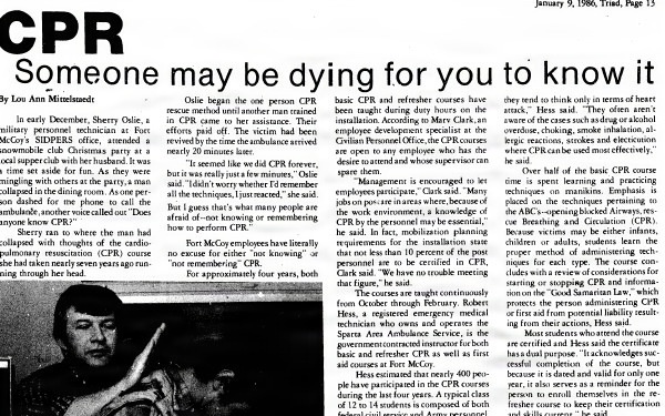 This Month in Fort McCoy History — January