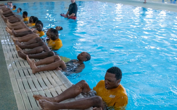 Water Survival Training at RTC