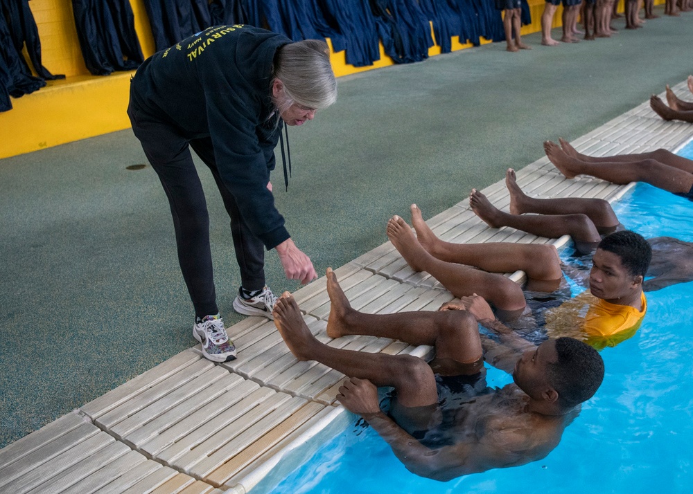 Water Survival Training at RTC