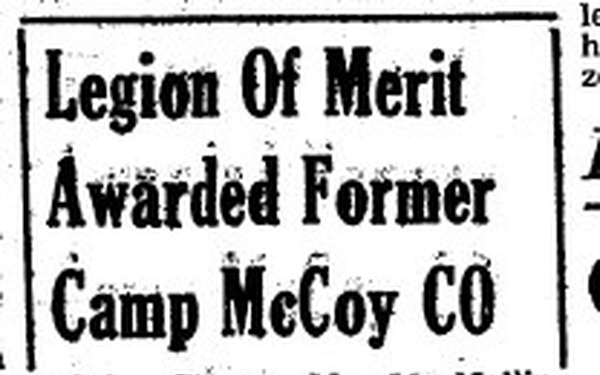 This Month in Fort McCoy History — January