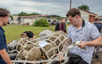 U.S. Air Force 824th Base Defense Squadron arrives in Panama