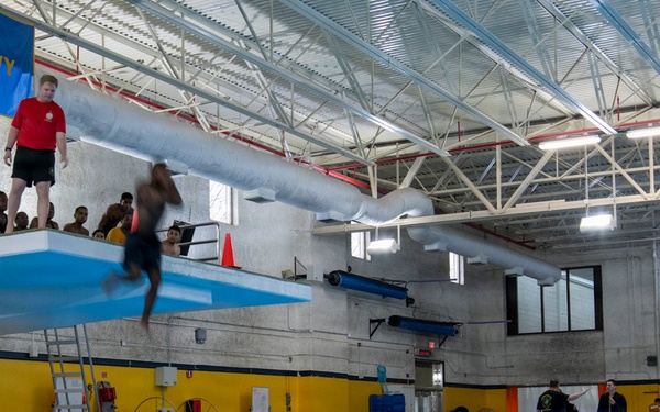 Water survival training at RTC