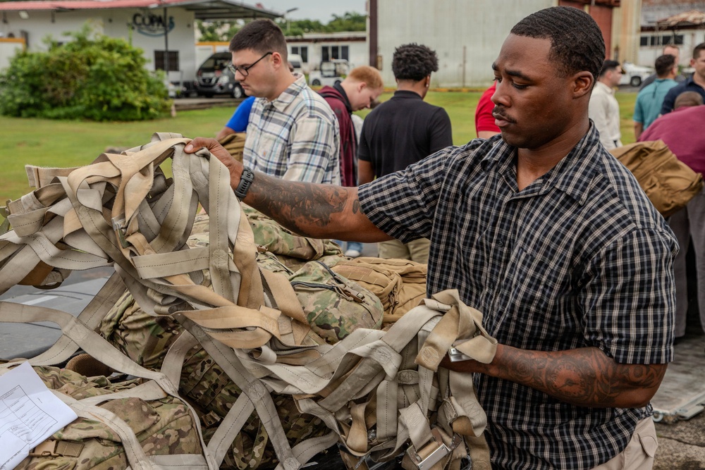 U.S. Air Force 824th Base Defense Squadron arrives in Panama