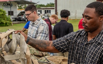 U.S. Air Force 824th Base Defense Squadron arrives in Panama