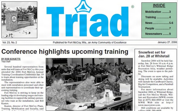 This Month in Fort McCoy History — January