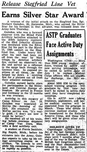 This Month in Fort McCoy History — January