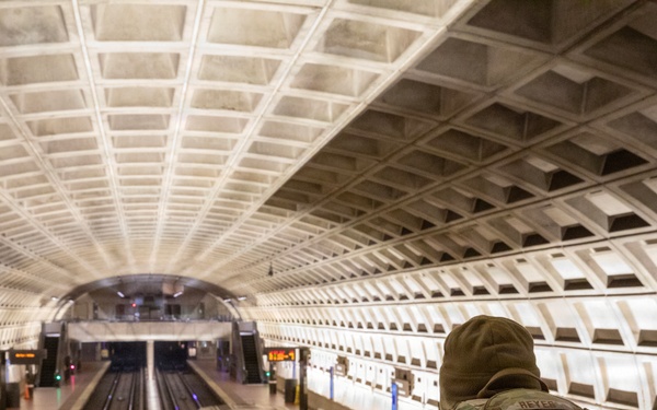 Mississippi and D.C. National Guard Soldiers Conduct Patrols in Washington, D.C.