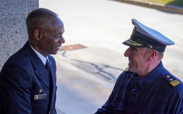 German naval academy leader visits U.S. Naval War College