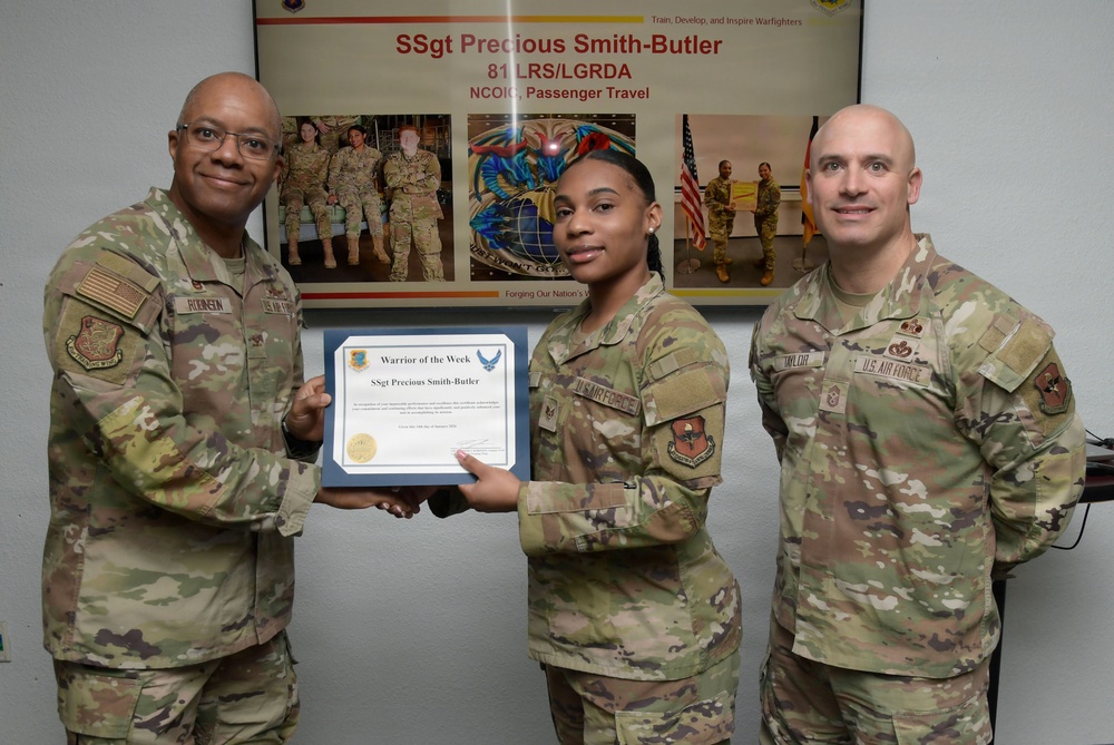Warrior of the Week: SSgt. Smith-Butler