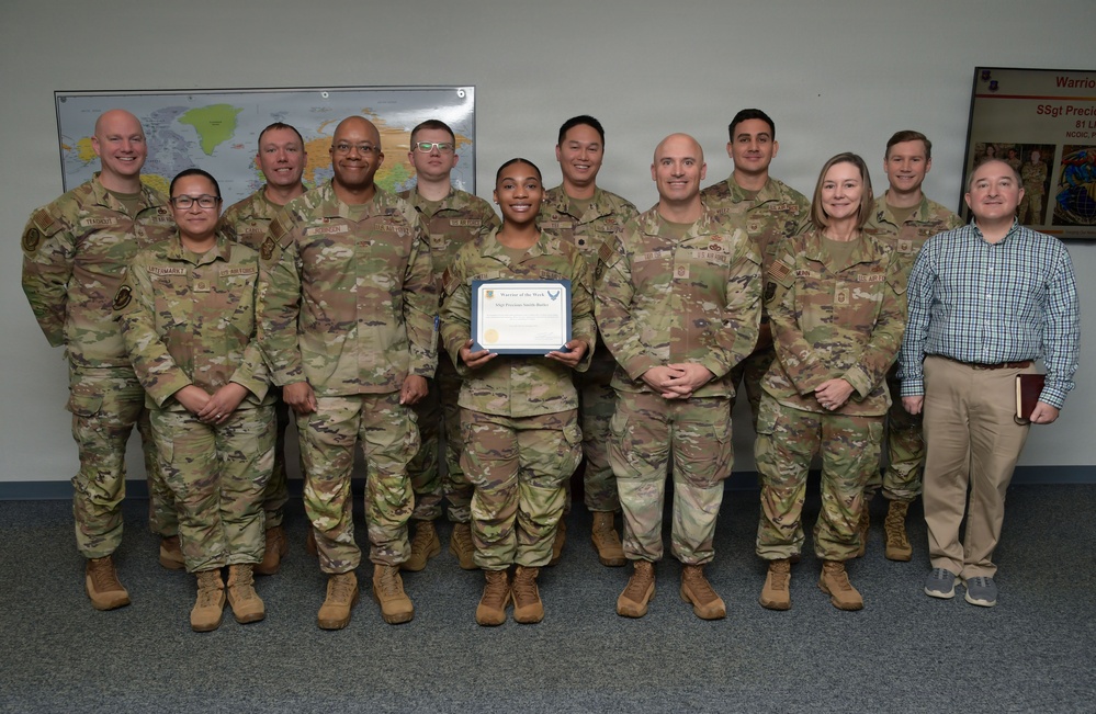 Warrior of the Week: SSgt. Smith-Butler