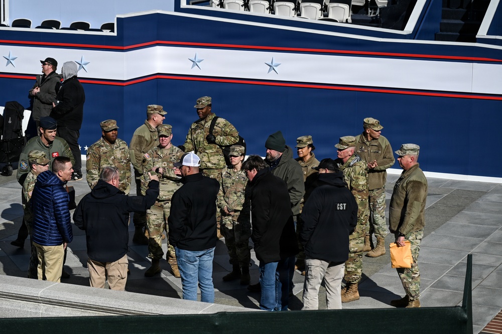 VNG leaders, staff conduct final walkthrough before inauguration support
