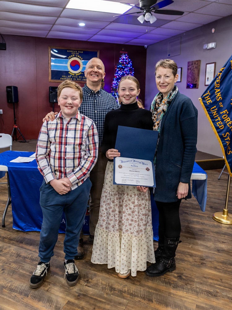 Fort Knox sophomore finds patriotism in gratitude, places fifth in state-level VFW essay contest