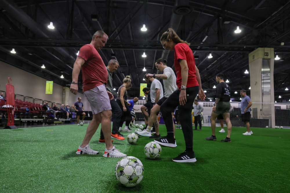 Marines Train with Coaches at USCC 2026