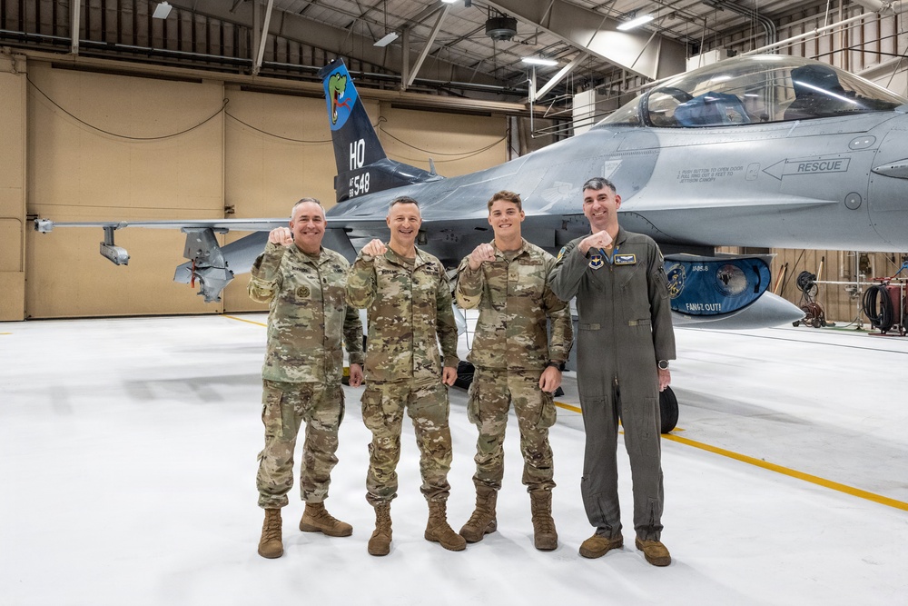 White Sands Missile Range command team first visit to Holloman Air Force Base