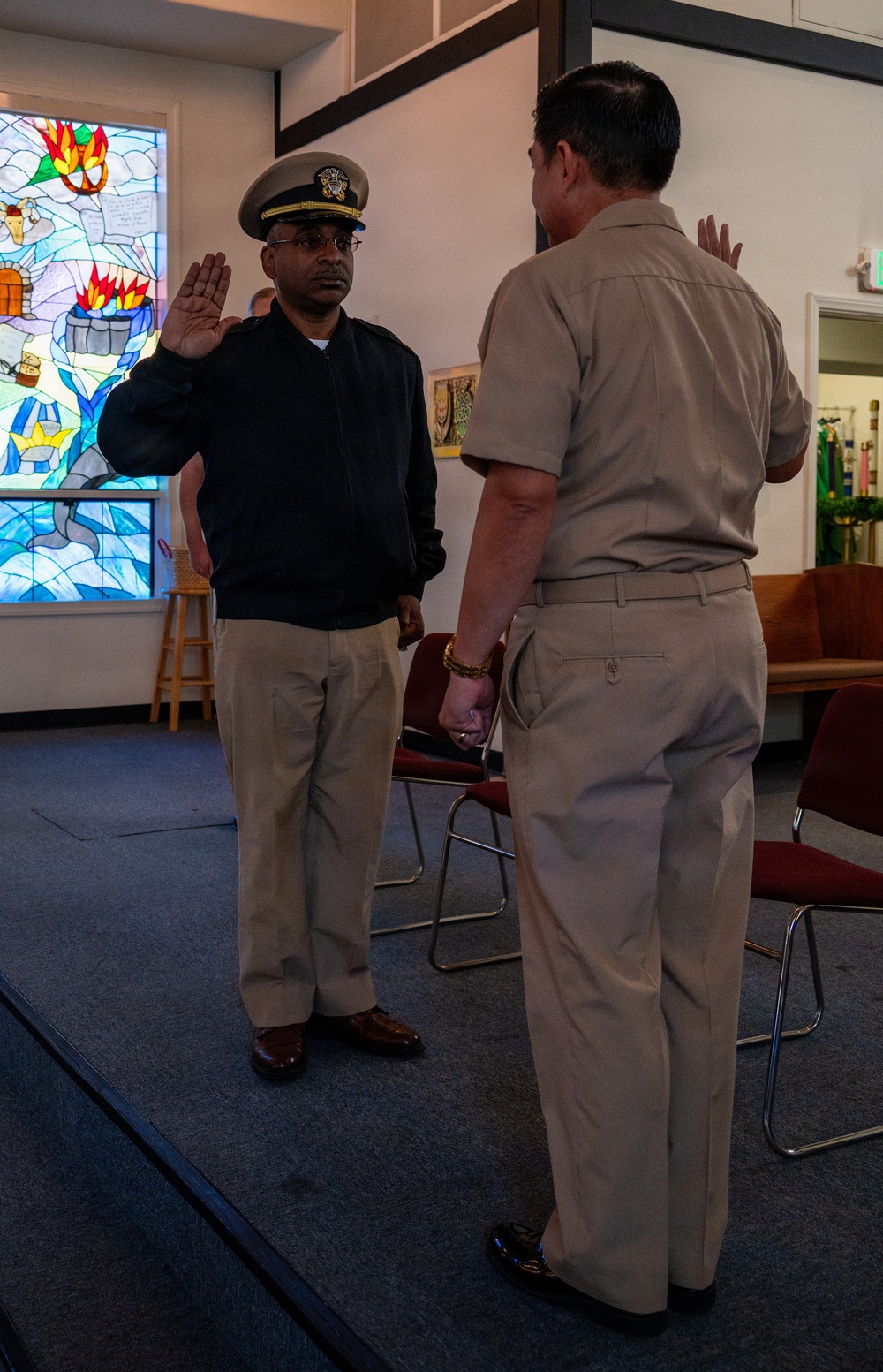 Lt. Cmdr. Hylanie K. Chanwilliams Promotes to Commander