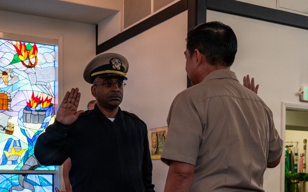 Lt. Cmdr. Hylanie K. Chanwilliams Promotes to Commander