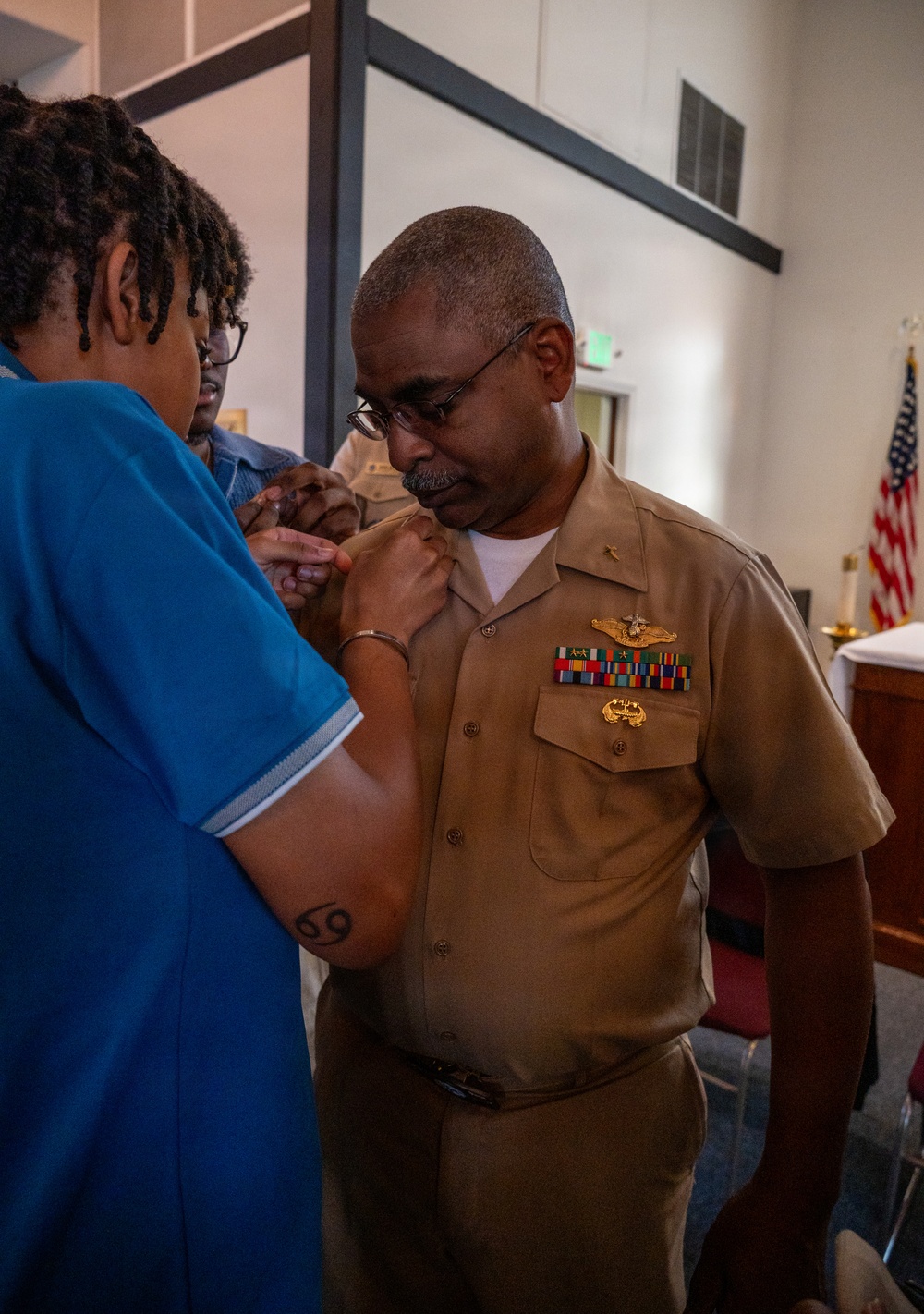 Lt. Cmdr. Hylanie K. Chanwilliams Promotes to Commander