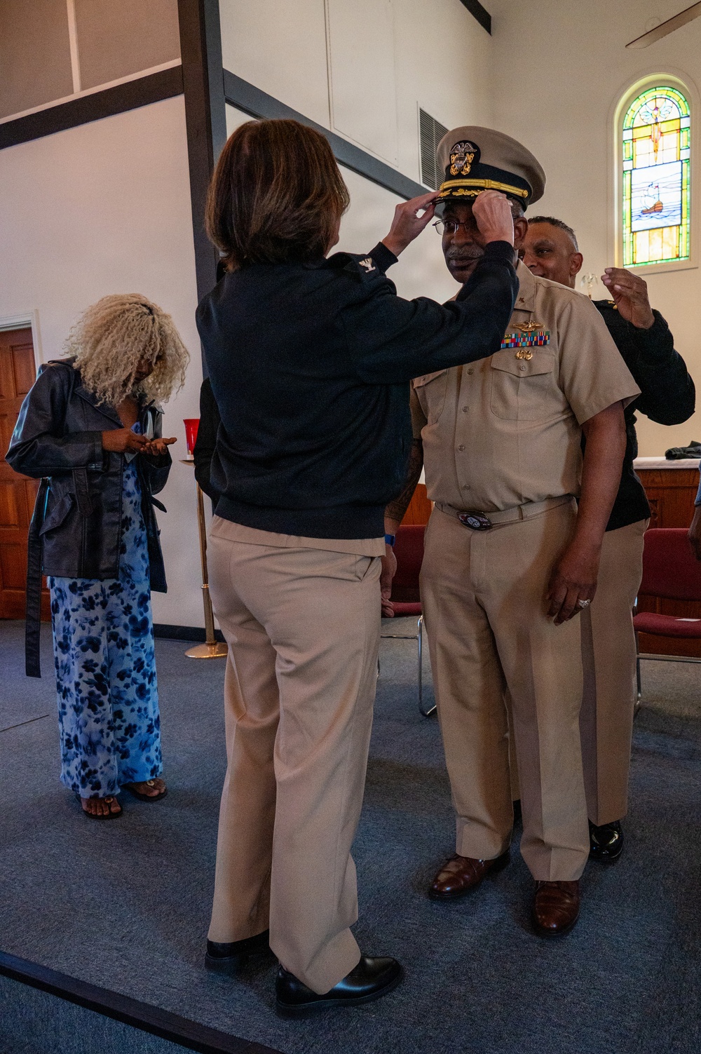 Lt. Cmdr. Hylanie K. Chanwilliams Promotes to Commander