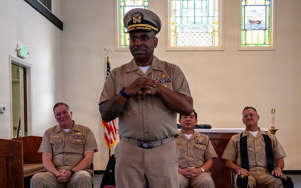 Lt. Cmdr. Hylanie K. Chanwilliams Promotes to Commander