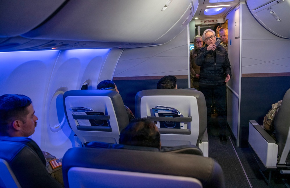 Oregon Guardsmen return to Portland, completing their mission with Task Force Rose Shield