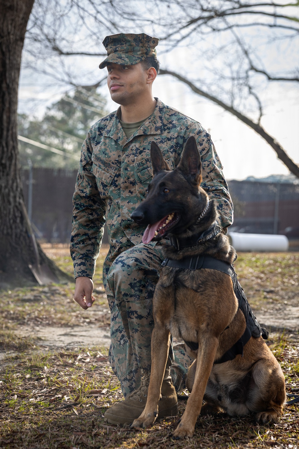 K9 Handlers at MCAS Cherry Point
