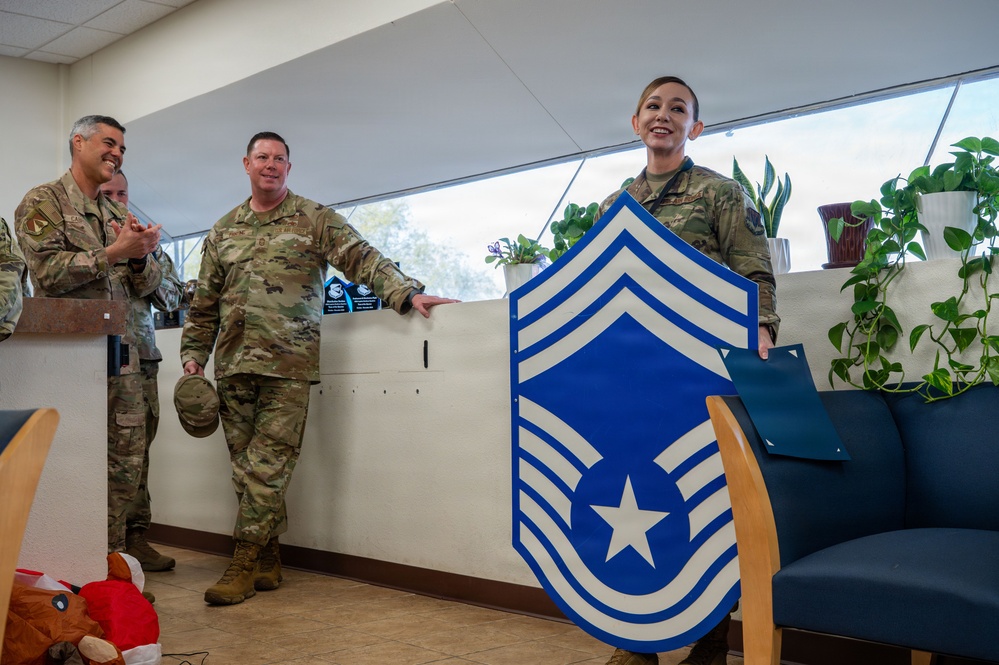 Chief master sergeant notification event
