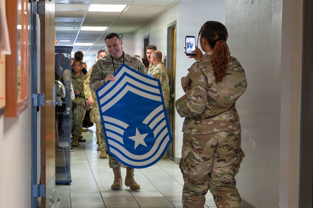 Chief master sergeant notification event