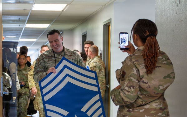 Chief master sergeant notification event