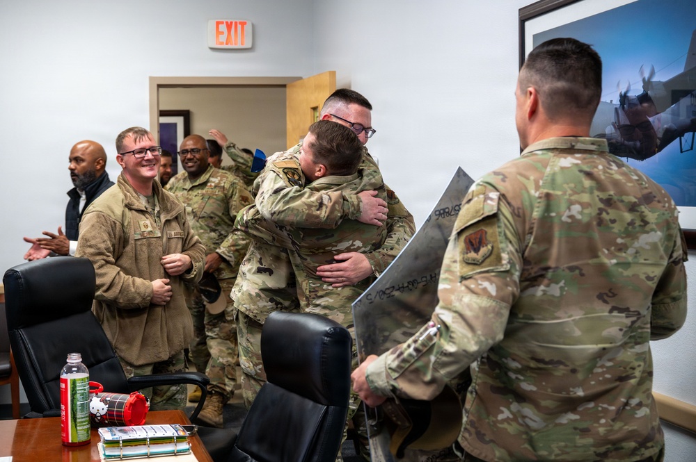 Chief master sergeant notification event