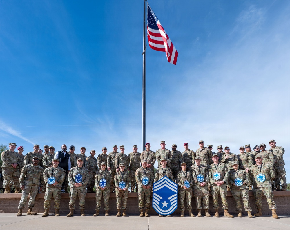 Chief master sergeant notification event