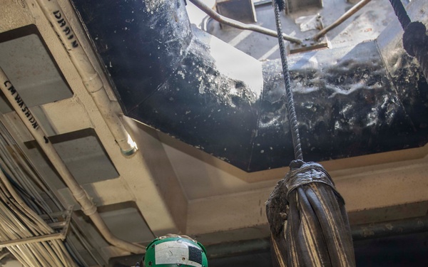 Abraham Lincoln conducts routine operations