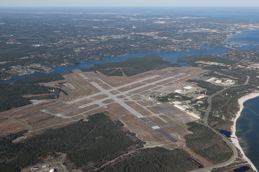 Aerial image of Naval Air Station Pensacola