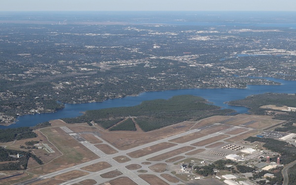 Aerial image of Naval Air Station Pensacola