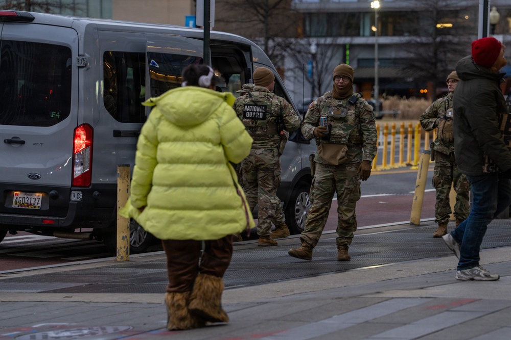 Visible Presence: National Guard Patrols Support D.C. Safe and Beautiful Mission